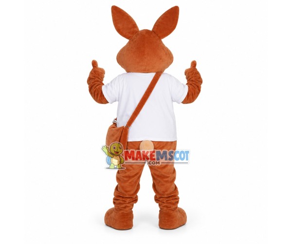 Art Rabbit Mascot Costume for Poetry Class Art Rabbit Mascot Costume for Poetry Class