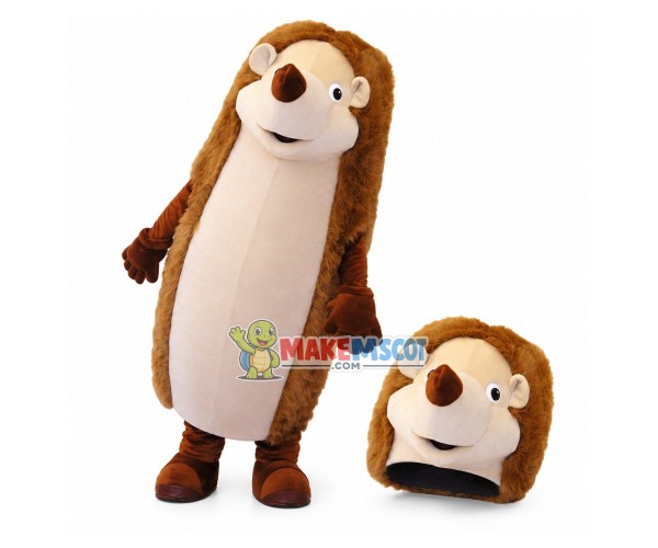 Plush Hedgehog for Community School Mascot Costume Plush Hedgehog for Community School Mascot Costume