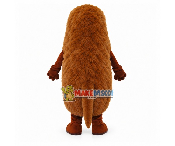 Plush Hedgehog for Community School Mascot Costume