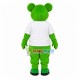 The Over All Green Bear Mascot Costume Outfit The Over All Green Bear Mascot Costume Outfit