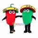 Hot Spicy Habanero Pepper Mascot Costume Hot Spicy Habanero Pepper Mascot Costume