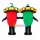 Hot Spicy Habanero Pepper Mascot Costume Hot Spicy Habanero Pepper Mascot Costume