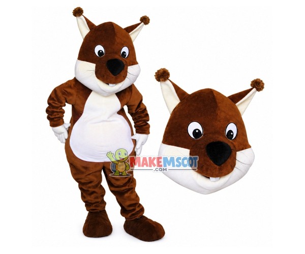 Cramped Squirrel Mascot Costume for Adult Cramped Squirrel Mascot Costume for Adult