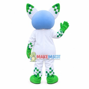 Digital Fox of Internet Technology Mascot Costume