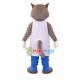 Kitchen Helper the Gray Cat Mascot Costume Kitchen Helper the Gray Cat Mascot Costume