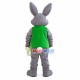 Social Rabbit Wearing Service Vest Mascot Costume Social Rabbit Wearing Service Vest Mascot Costume