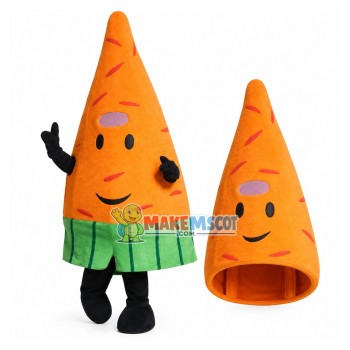 Lightweight Cartoon Big Carrot Mascot Costume Lightweight Cartoon Big Carrot Mascot Costume