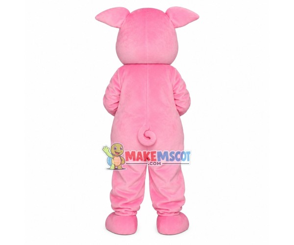 Noodle Pig Eating Bread Mascot Costume Noodle Pig Eating Bread Mascot Costume