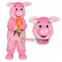 Noodle Pig Eating Bread Mascot Costume