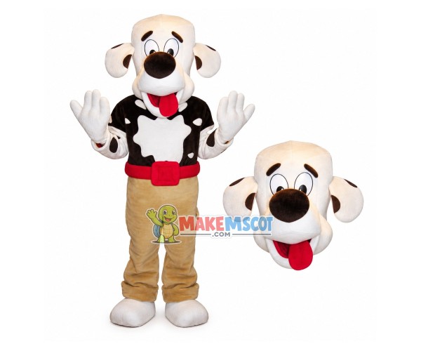 Mr Dog In Khaki Pants Mascot Costume