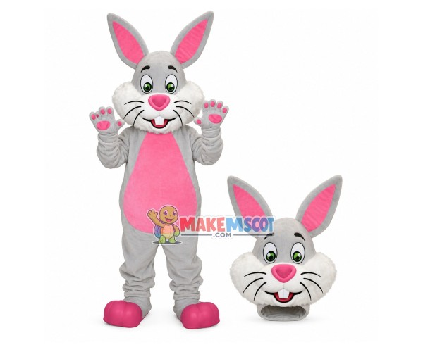 Playground Rabbit Mascot Costume For Middle School Playground Rabbit Mascot Costume For Middle School