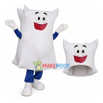 Plump Soft Sleeping Pillow Cartoon Mascot Costume Plump Soft Sleeping Pillow Cartoon Mascot Costume