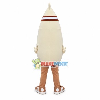 Thick Brown Eyebrow Pencil Mascot Costume Thick Brown Eyebrow Pencil Mascot Costume
