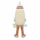 Thick Brown Eyebrow Pencil Mascot Costume Thick Brown Eyebrow Pencil Mascot Costume