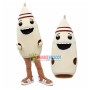 Thick Brown Eyebrow Pencil Mascot Costume