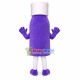 Purple Injection Plastic Bottle Mascot Costume Purple Injection Plastic Bottle Mascot Costume