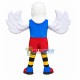 Skilled Power Engineer Eagle Mascot Costume