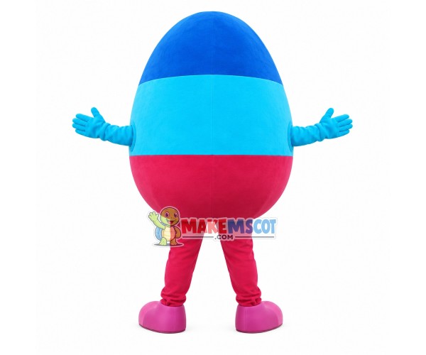 Egg Shaped Doll of Shopping Gallery Mascot Costume Egg Shaped Doll of Shopping Gallery Mascot Costume