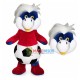 Funny Look The Dragon With Football Body Mascot Costume Funny Look The Dragon With Football Body Mascot Costume