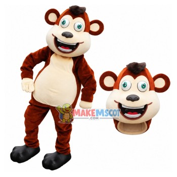 Flying High The Cheerful Monkey Mascot Costume Flying High The Cheerful Monkey Mascot Costume