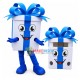 Packed Ribbon Gift Box Mascot Costume Packed Ribbon Gift Box Mascot Costume