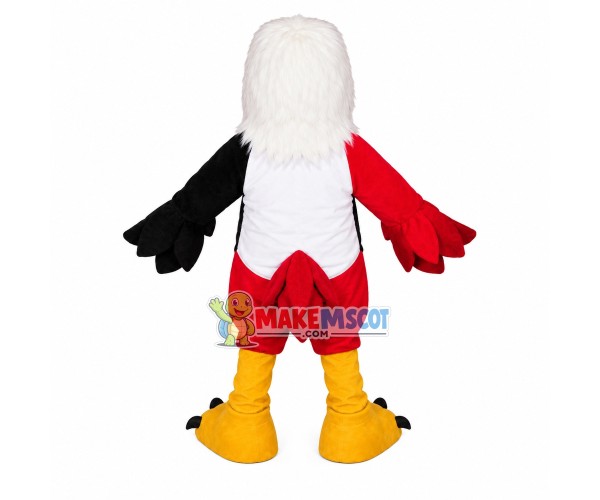 The Fierce Look Color-blocked Eagle Mascot Costume The Fierce Look Color-blocked Eagle Mascot Costume