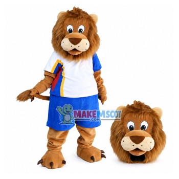 The Hardly Trained Lion Mascot Costume The Hardly Trained Lion Mascot Costume