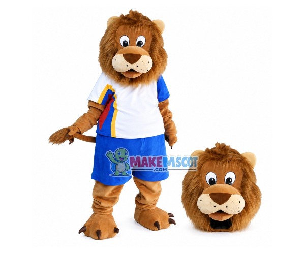 The Hardly Trained Lion Mascot Costume The Hardly Trained Lion Mascot Costume