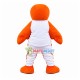 Orange Turtle In The Sports Set Mascot Costume Orange Turtle In The Sports Set Mascot Costume