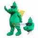 Smart Flying Dragon With Glasses Mascot Costume Smart Flying Dragon With Glasses Mascot Costume