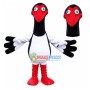 Flying Red-billed Crane Mascot Soft Costume