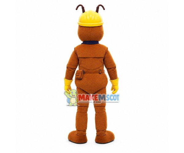 Repairman Ant Carrying Toolkit Mascot Costume Repairman Ant Carrying Toolkit Mascot Costume