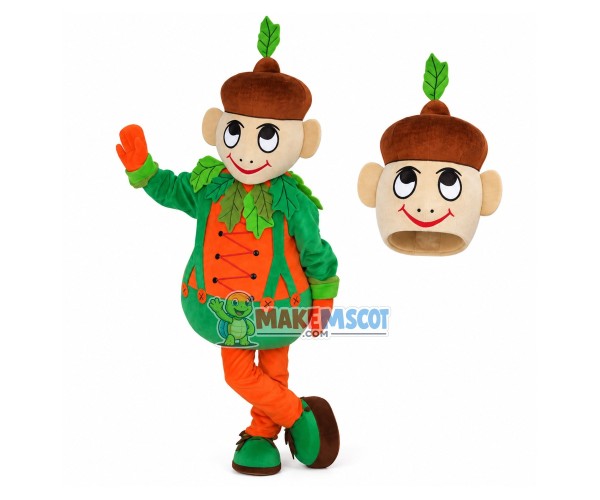 Leaf Doll of The Green Park Mascot Costume Leaf Doll of The Green Park Mascot Costume