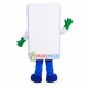White Smart Drum Washing Machine Mascot Costume White Smart Drum Washing Machine Mascot Costume
