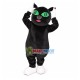 Upset Green-eyed Cat Mascot Costume