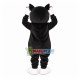 Upset Green-eyed Cat Mascot Costume