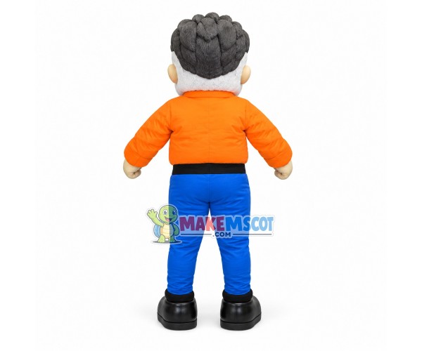 Customized Well-dressed Elite Man Mascot Costume Customized Well-dressed Elite Man Mascot Costume