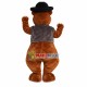 Bad-minded Wild Bear In Disguise Mascot Costume