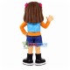 Outdoor Sports Girl With Hairpins Mascot Costume Outdoor Sports Girl With Hairpins Mascot Costume