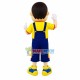 Positive Boy Student Representative Mascot Costume Positive Boy Student Representative Mascot Costume