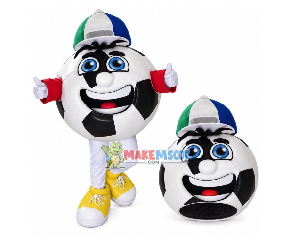 Sports Cartoon Football Model Mascot Costume