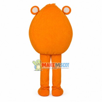 Smiling Cartoon Round Bear Mascot Costume Smiling Cartoon Round Bear Mascot Costume