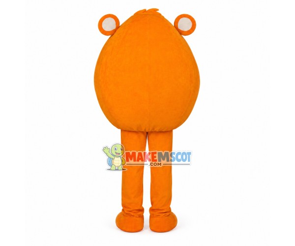 Smiling Cartoon Round Bear Mascot Costume Smiling Cartoon Round Bear Mascot Costume