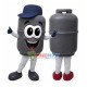 Natural Gas Storage Tank Cartoon Mascot Costume Natural Gas Storage Tank Cartoon Mascot Costume