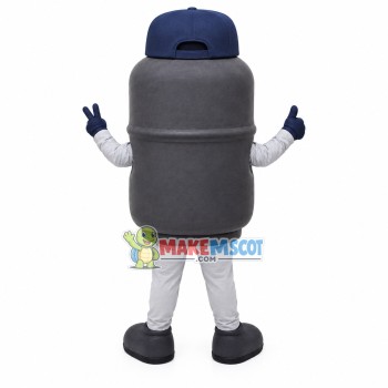 Natural Gas Storage Tank Cartoon Mascot Costume