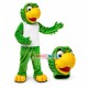 Green Parrot of Landscape Company Mascot Costume Green Parrot of Landscape Company Mascot Costume