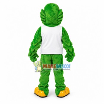 Green Parrot of Landscape Company Mascot Costume