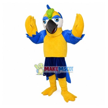Customized The Bright Yellow Woodpecker Mascot Costume Customized The Bright Yellow Woodpecker Mascot Costume