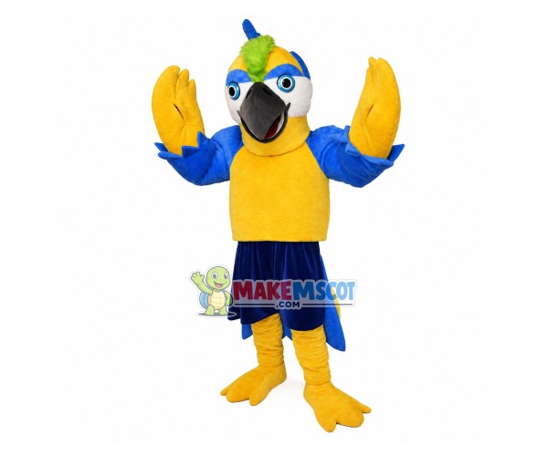 Customized The Bright Yellow Woodpecker Mascot Costume