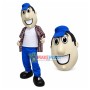 Experienced Driver of Transportation Company Mascot Costume